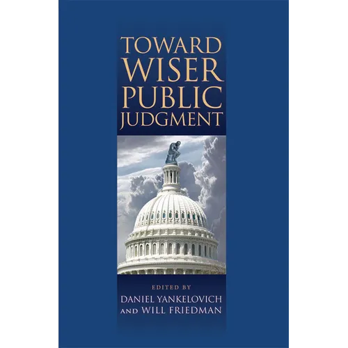 Toward Wiser Public Judgment - Paperback