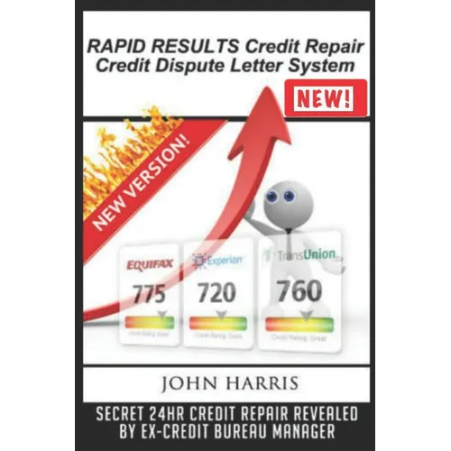 RAPID RESULTS Credit Repair Credit Dispute Letter System - Paperback