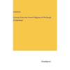 Extracts from the Council Register of the Burgh of Aberdeen - Hardcover