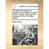 The reform'd coquet: or, memoirs of Amoranda. A novel. By Mrs. Davys, author of The humours of York. The fifth edition. - Paperback
