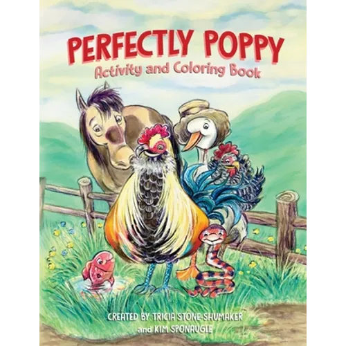 Perfectly Poppy Activity and Coloring Book - Paperback