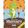 How to Draw Dinosaurs Easy step-by-step drawings for kids Ages 5-12: Fun for boys and girls, PreK, Kindergarten, First and Second grade - Paperback
