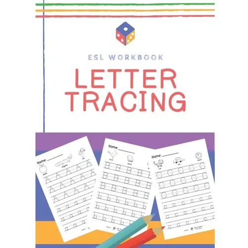 Letter Tracing Sheets: An ESL Workbook - Paperback