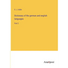 Dictionary of the german and english languages: Part 2 - Paperback