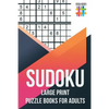 Sudoku Large Print Puzzle Books for Adults - Paperback