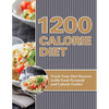 1200 Calorie Diet: Track Your Diet Success (with Food Pyramid and Calorie Guide) - Paperback