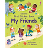 First Sticker Book My Friends - Paperback