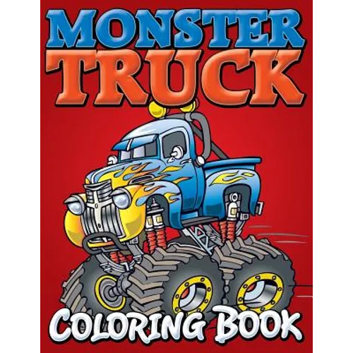 Monster Trucks Coloring Book - Paperback