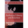 Authority, Liberty and Function - Paperback
