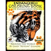 Endangered Coloring Book of Endangered Species Around the World - Paperback