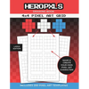 Pixel Art Drawing Book: 4x4 Pixel Art Grid Templates To Create Your Own Pixel Characters - Paperback