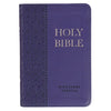 KJV Bible Mini Pocket Faux Leather, Purple) - Imitation Leather