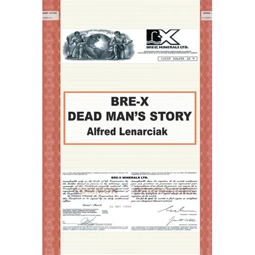 Bre-X: Dead Man's Story? - Paperback