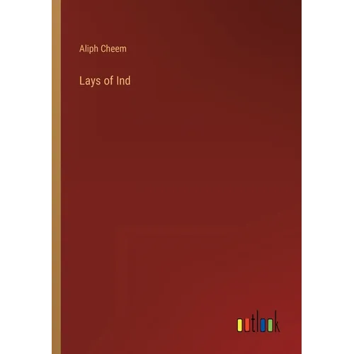 Lays of Ind - Paperback