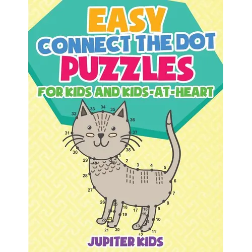Easy Connect the Dot Puzzles for Kids and Kids-at-Heart - Paperback