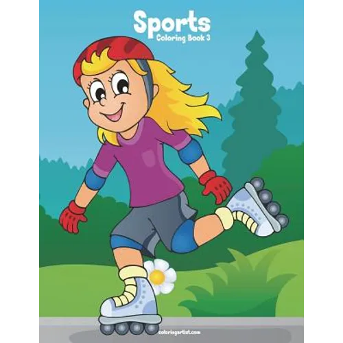 Sports Coloring Book 3 - Paperback