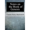 Notes on the Book of Genesis - Paperback
