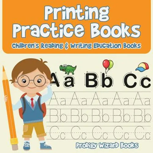 Printing Practice Books: Children's Reading & Writing Education Books - Paperback