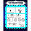Maths workbook for kindergarten: maths activity for kindergarten - Paperback