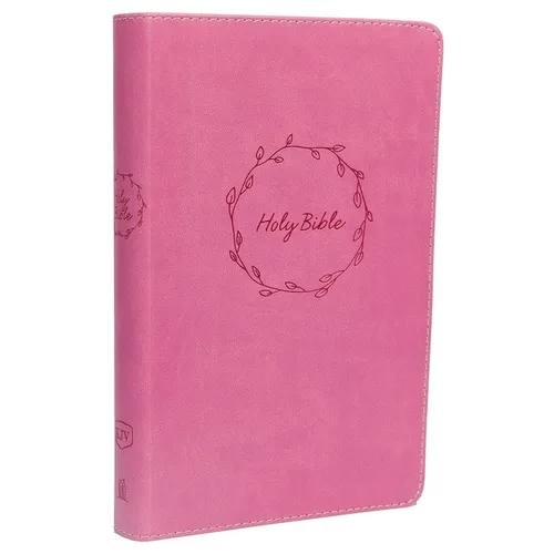 KJV, Deluxe Gift Bible, Imitation Leather, Pink, Red Letter Edition - Imitation Leather