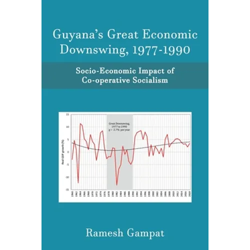 Guyana's Great Economic Downswing, 1977-1990: Socio-Economic Impact of Co-Operative Socialism - Paperback