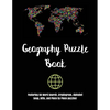 Geography Puzzle Book: Featuring 50 Word Search, Cryptogram, Alphabet Soup, Ditto, and Piece by Piece puzzles! - Paperback