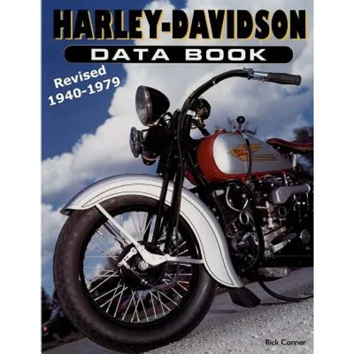 Harley-Davidson Data Book Revised 1940-1979 - Paperback