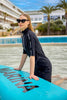 Marina Black Modest Half-Coverage Swimsuit - H2503