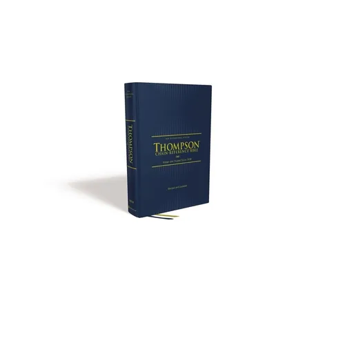 Niv, Thompson Chain-Reference Bible, Hardcover, Navy, Red Letter, Comfort Print - Hardcover