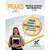 Praxis Middle School Mathematics 5169 Book and Online - Paperback