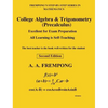 College Algebra & Trigonometry: (Precalculus) - Hardcover