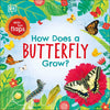 How Does a Butterfly Grow? - Board Book