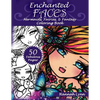 Enchanted Faces: Mermaids, Fairies & Fantasy Coloring Book - Paperback