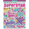 Notebook Doodles Superstar: Coloring & Activity Book - Paperback