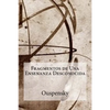 Fragmentos de Una Ensenanza Desconocida - Paperback