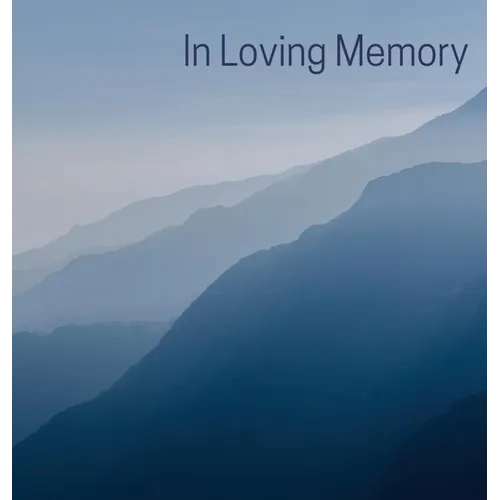 Memorial Guest Book (Hardback cover): Memory book, comments book, condolence book for funeral, remembrance, celebration of life, in loving memory fune - Hardcover