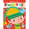 Never Touch a Grumpy Elf Sticker Activity Book - Board Book