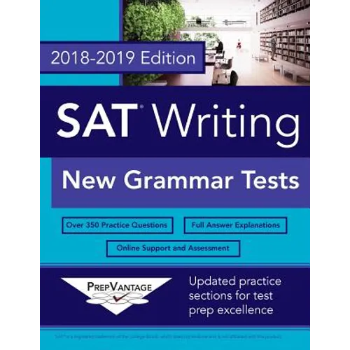 SAT Writing: New Grammar Tests, 2018-2019 Edition - Paperback