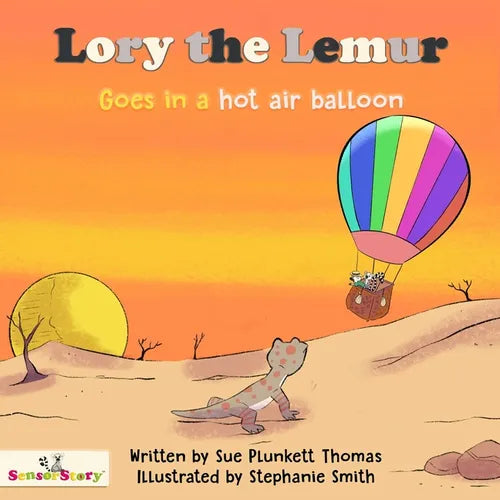 Lory the Lemur Goes in a Hot Air Balloon - Paperback