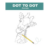 Dot to Dot - Animals: Dots to Dots Adults point by point dots to dots animal drawing animals Dots to connect - Paperback