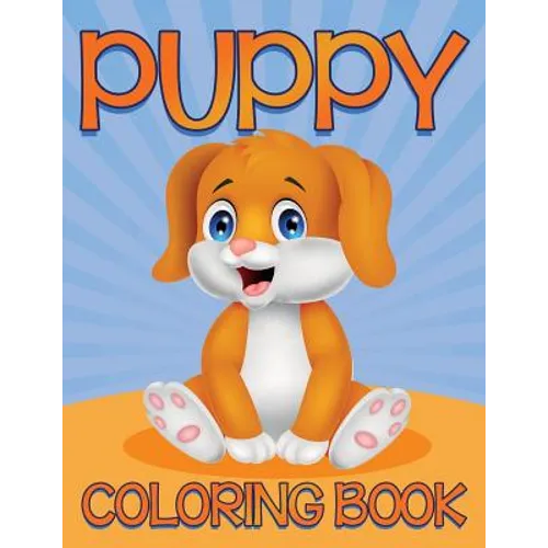 Puppy Coloring Book - Paperback