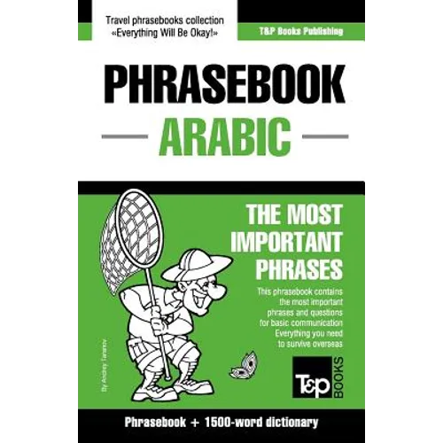 English-Arabic phrasebook and 1500-word dictionary - Paperback