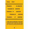 Pedagogics of Liberation: A Latin American Philosophy of Education - Paperback