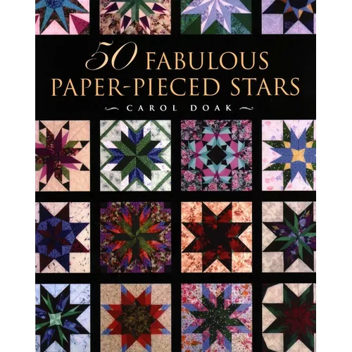 50 Fabulous Paper-Pieced Stars - Paperback