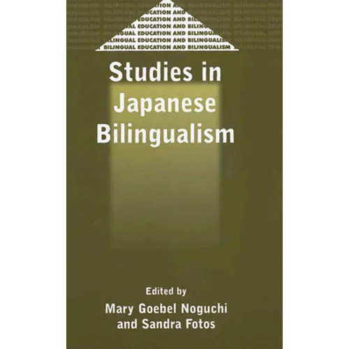 Studies in Japanese Bilingualism - Paperback