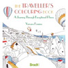 The Traveller's Colouring Book: A Journey Through Exceptional Places - Paperback