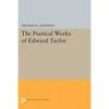 The Poetical Works of Edward Taylor - Paperback