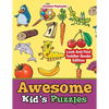 Awesome Kid's Puzzles - Look And Find Toddler Books Edition - Paperback