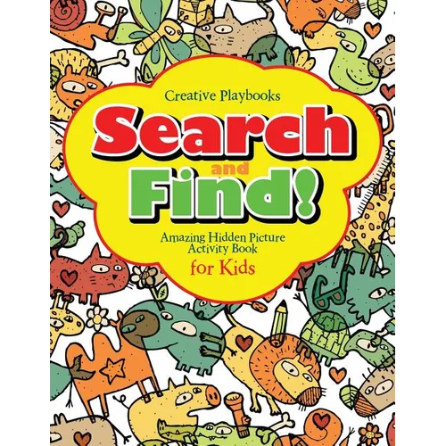 Search and Find Amazing Hidden Picture Activity Book for Kids - Paperback