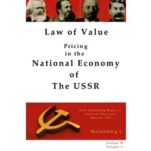 Law of Value - Pricing in the national economy of The USSR - Paperback